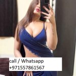 Indian Call Girls Sharjah @**0557861567@** call girl service in