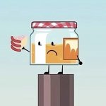 Jammy BFDIE holding cake!