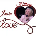 Hillary Heart Throb I'm in Love