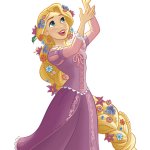 Rapunzel With a Floating Lantern