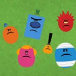 Angry Mr Men Heads template