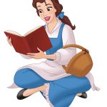 Belle beauty and the beast png