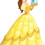 Princess Belle with The Enchanted Rose ?