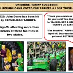 Vote For Tariffs - Lose Your Job template