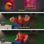 Wreck it Ralph pac-man