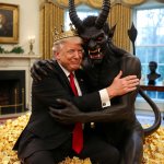 King Donald Trump Satan Mammon worship