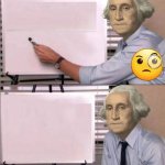 George Washington notepad