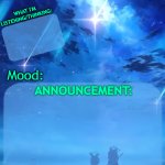 Multiversecreator941's RE-Announcement Template (Blue Archive) meme