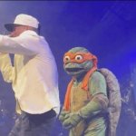 Vanilla ice and ninja turtle