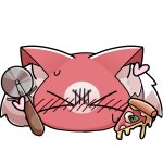 hot pizzas, daddy! template