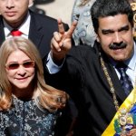 Nicolas Maduro and wife Cilia Flores