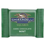 Ghirardelli Dark Chocolate Mint Square