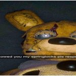 Springtrap showing springlocks