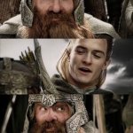 Never thought I'd be fighting side by side with an elf