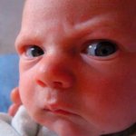 Angry baby