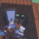 Two Illager Captains at Pillager Outpost meme