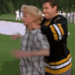 Happy Gilmore choking caddy