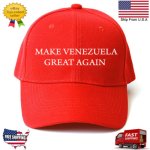 red baseball cap "make venezuela great again"