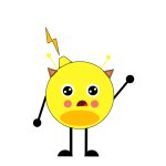 surprised electro cat