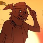 Millie's Hermes from Epic: The Musical announcement template template