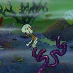 Squidward guess this is before manners were invented