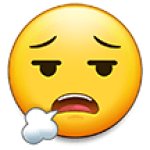 Face Exhaling Emoji Samsung 2021-2022