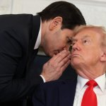 Marco Rubio tells Trump a secret meme