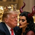 Pedo King and Satan - Mammon Worshipers Evil