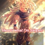 Chaos-CTRL Goku meme