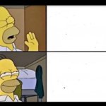Homer Simpson meme