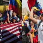 Venezuela celebration maduro