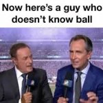 Now here's a guy who doesn't know ball