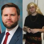 JD Vance Gay Drag Queen eyeliner LGBTQ