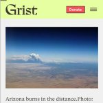 Arizona burns in the distance - Grist
