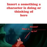 Crab is spying who ?