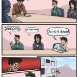 Boardroom meme