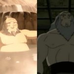 Fat Iroh vs. Buff Iroh.