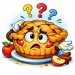 A confused apple pie