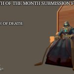 The Oncoming Storm's Death of the Month Submission