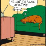 One small step. One upset dog meme