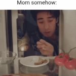 They make good meals no matter what's in the fridge | Me: we literally have no food
Mom somehow: | image tagged in gifs,relatable,moms,so true,food,zach king | made w/ Imgflip video-to-gif maker