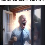 After a year... | I FINALLY REACHED 180K POINTS!!! | image tagged in joe biden yelling | made w/ Imgflip meme maker