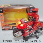 Harley Davidson Motorcycle Knock Off Bump and Go Toys