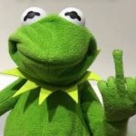 Kermit Middle Finger