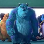 Monster inc walking (image)