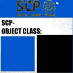 Scp Special Warning Label