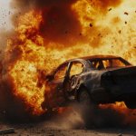 Car explosion