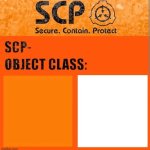 Scp Keter/Safe