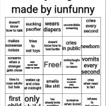 baby bingo meme