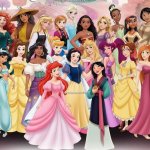 Disney Princesses By MikeMoon1990